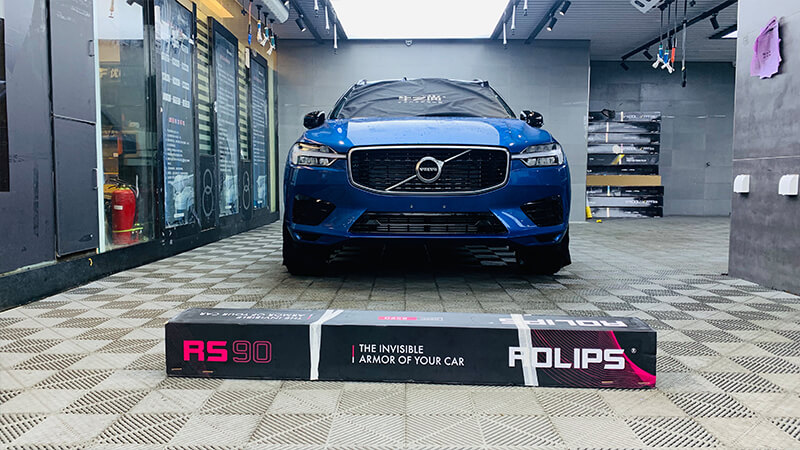 沃尔沃XC60施工ROLIPS漆面保护膜案例展示